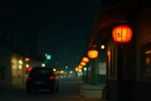 《星轨之外》封面：深空背景中的环形空间站剪影