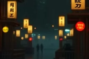 《夜航西飞》封面：夜空中飞机航灯划过的轨迹