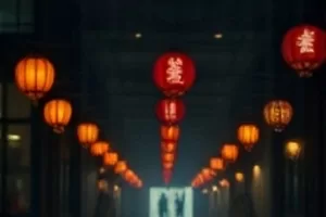 《盐湖来信》封面：盐湖镜面倒映的晚霞